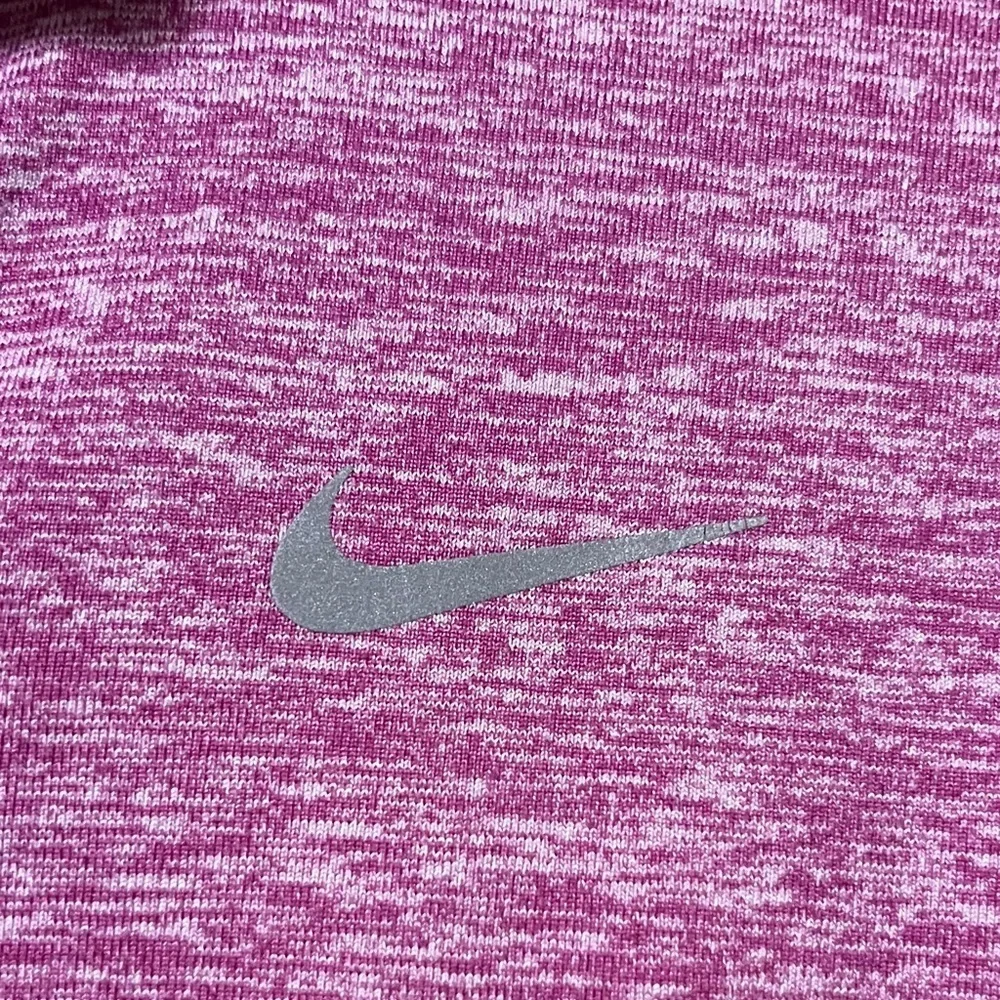 Nike Women's Heathered Purple Long Sleeve Top